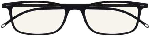 Очила за четене Noble Blue Light - Много тънки Очила за четене с пълна рамки, Блокиране на Синята светлина с помощта на силиконов