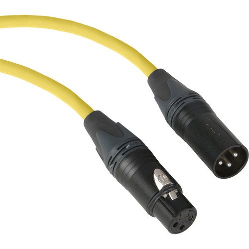 Микрофон кабел Kopul Premium Performance 3000 Series XLR M - XLR F - 50' (15,2 м), жълт