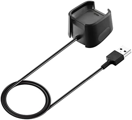 SDUTIO USB зарядно устройство ще захранване на Зарядно устройство Държач Поставка за Зарядното устройство за Смарт часа Fitbit Versa
