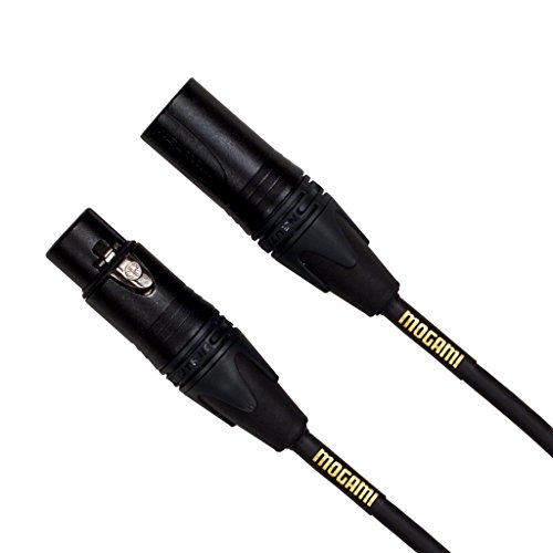 Микрофон кабел Mogami Gold СТУДИО-10 XLR, от XLR-щепсела към XLR-штекеру, 3-пинов, Златни контакти, Директни конектори, 10 метра