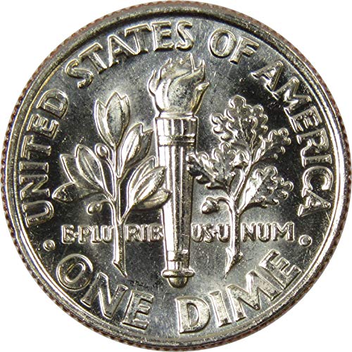 1990 P Десятицентовик Рузвелт БУ Не Циркулационни Монети, Монетен двор на Щата 10в са подбрани Монета в САЩ