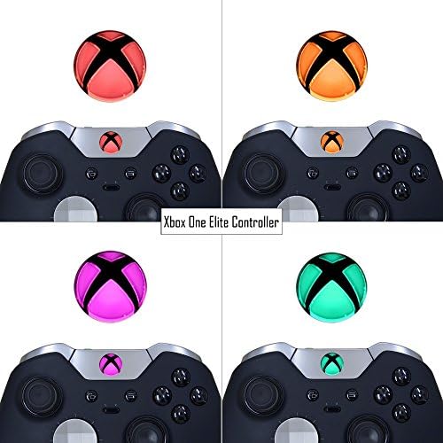 Екстремни Custom led етикети с бутон Home Guide за Xbox Series X/ S, Xbox One Elite V1/V2, Xbox Elite 2 Core, Xbox One S / X, стандартен