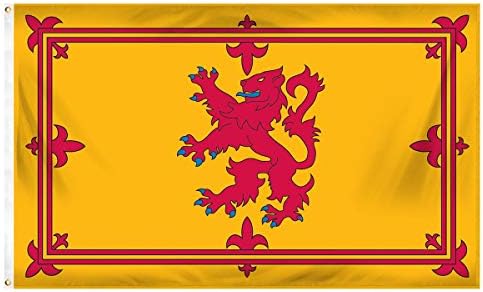 Кралския Флаг на Шотландия Флаг Със Свиреп Лъв 3 x 5 НОВ Банер с размери 3x5 Фута