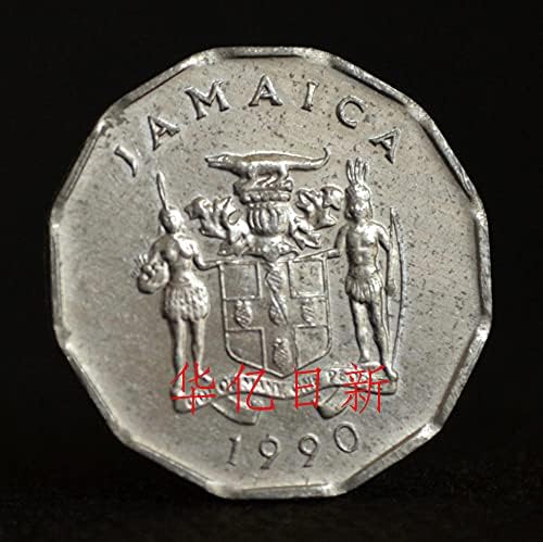 Монети на Ямайка Възпоменателна монета на ФАО, Организацията на Обединените Нации в 1 точка (F. A. O.) От случайно алуминий KM64
