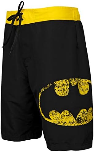 Шорти Underboss Батман Symbol Хедър Black Board Shorts