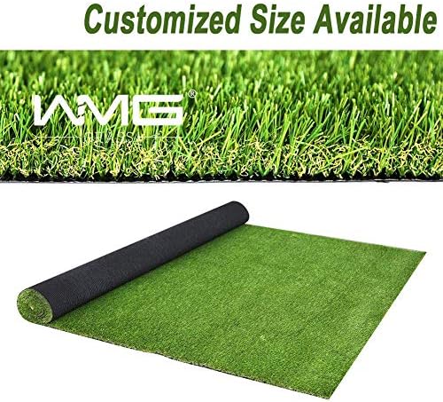 Висококачествена изкуствена трева WMG GRASS, Лесно Моющийся Дренажен мат, Изкуствена трева 9 x 16 см за Кучета, Реалистичен подложка за домашни любимци, на закрито / на от?