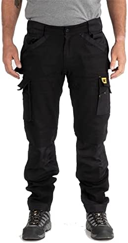 Работни панталони марка Caterpillar Advanced Stretch за мъже с Артикулированными колене, странично джоб за пратката и два джоба за инструменти