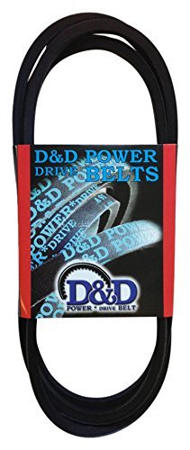 Преносимото колан D&D PowerDrive 17X745 Метрического стандарт, B/5L, 1 Ивица с Дължина 30 инча, Гума