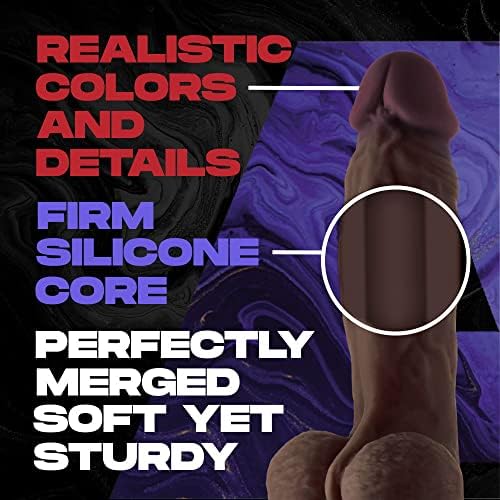 Модел на ВАЛА Директен Двуслойни Вибратор от еластична кожа, Изключително Реалистичен Мек Вибратор с Топки, Играчки, Секс, Течен