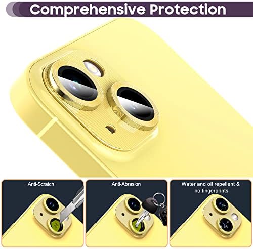 Защитно фолио за обектива на камерата Suoman за iPhone 14/14 Plus Защитно Фолио за екран от Закалено стъкло на Премиум-клас Cool