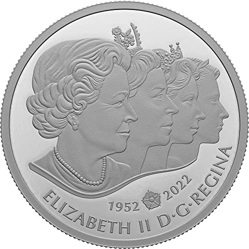2022 DE Модерна Възпоменателна Монета PowerCoin Чувство за Дълг е Доживотна Служба на Кралицата Елизавете Ii 1 Унция Сребърна Монета