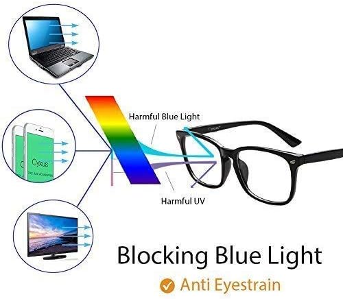 Очила Opticalskart Bluecut (очила с храненето) за защита на очите от компютър, лаптоп, мобилни устройства, Произведени в Индия (цвят