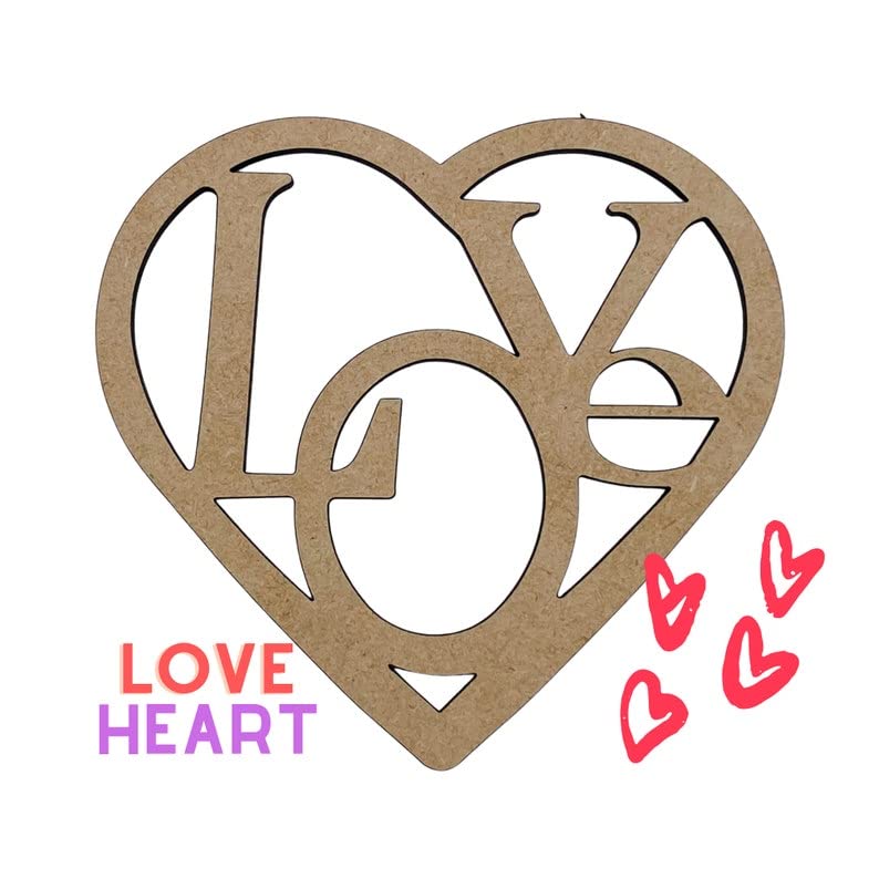 ЛЮБОВ | в Сърцето си с Любов, Сгъната в купчина | Свързано Сърцето си за Любовта | Любов от сърце | Дървена Думата Любов | Декор
