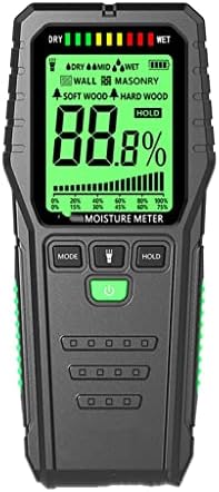 WYFDP Измерване на влажност на дървесина Дигитален Електрически Тестер инструмент за Измерване LCD дисплей Вълнови влагомер за дърво