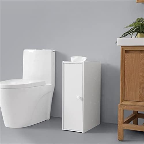 n /a Мебели от PVC Тесен Шкаф за баня, Тоалетни [20 * 40 * 65 см] Шкаф за баня, Ъглова Етажерка, Стелажи За съхранение на Различни