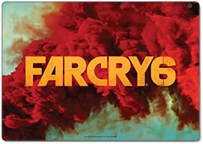 Дизайн на своята практика за главата Официално Лицензиран лого Far Cry 6 Матова повърхност Винил Стикер на Корицата, Съвместима