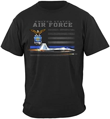 Тениски Erazor Bits за ВВС, Американски Патриотични Фланелки на военновъздушните сили на САЩ, Памук