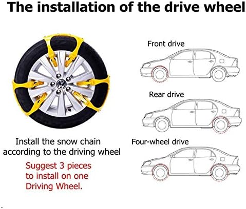 XCQ 1/3/6 бр./компл. автомобилни гуми за зимата безопасност на пътното платно, гуми за сняг, Регулируеми против хлъзгане предпазни
