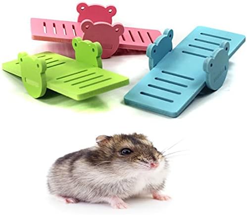 Люлка за най-малките домашни любимци, PVC Играчка-люлка във формата на животно, Джудже, Хамстер, Протеин, играчка за мишки (Цвят: