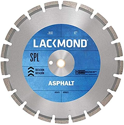 12-Инчов Бърза Диамантен нож Lackmond HA121251SPL за Асфалт и зелен бетон