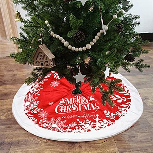 WODMB Пола във вид на елхи, кърпа с принтом, Коледен килим, С подложка Домашно украса за парти на Нова година (Цвят: A, Размер: