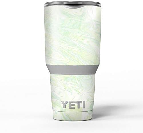 Дизайн Skinz Slate Мраморна повърхност V29 - Набор от винил оберток със стикер на кожата, Съвместим с бокалами Yeti Rambler Cooler Tumbler