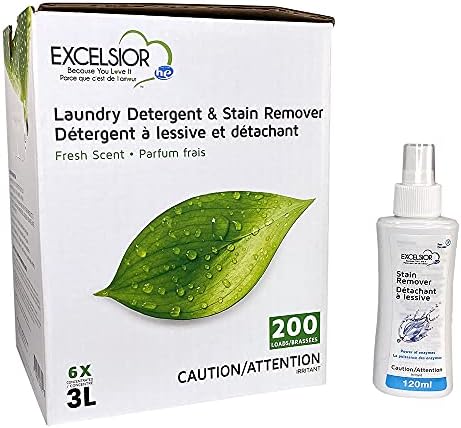 Прах за пране Excelsior с препарат при - Концентрирана течност със Свеж аромат - Екологично чист, биоразлагаемый, не съдържа разтворители